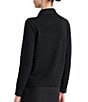 Kasper Brooch Tie Neck Knit Top - Image 2