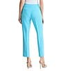 Kasper Crepe Fly Front Slim Pants - Image 2