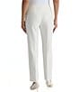 Kasper Flat Front Straight Leg Ankle Length Pants - Image 2