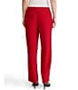Kasper Flat Front Wide Leg Mid Rise Pants - Image 2