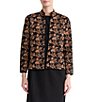 Kasper Floral Long Sleeve Cardigan - Image 1