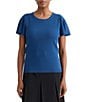Kasper Flutter Sleeve Sweater Top - Image 3