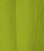 Color:Kiwi - Image 4 - Linen Fly Front Elastic Back Slant Pocket Ankle Length Pant
