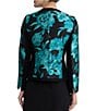 Kasper Long Sleeve Jacquard Blazer - Image 2