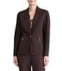 Kasper Long Sleeve One Button Blazer - Image 1