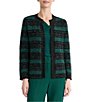 Kasper Long Sleeve Round Neck Cardigan - Image 1