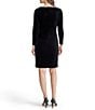 Kasper Long Sleeve Side Pleated Dress - Image 2