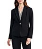Kasper One Button Crepe Blazer - Image 1