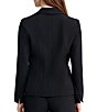 Kasper One Button Crepe Blazer - Image 2