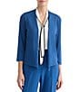 Kasper Open Front 3/4 Sleeve Cardigan - Image 1