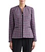 Kasper Open Front Embroidered Jacket - Image 1