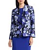 Kasper Open Front Long Sleeve Jacket - Image 1