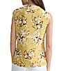 Kasper Petite Cowl Neck Printed Blouse - Image 2