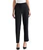 Kasper Petite Size Washable Flat Front Welt Pocket Trousers - Image 3