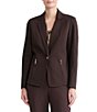Kasper Petite Long Sleeve One Button Coordinating Blazer - Image 1