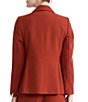 Kasper Petite One Button Crepe Coordinating Blazer - Image 2