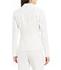 Kasper Petite Size One-Button Crepe Jacket - Image 2