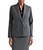 Kasper Petite Size One Button Notch Collar Jacket - Image 1