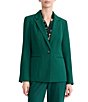 Kasper Petite One Button Notch Collar Jacket - Image 1