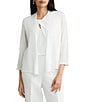 Kasper Petite Open Front Coordinating Jacket - Image 1