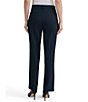 Kasper Petite Pull On Denim Compression Faux Fly Trousers - Image 2