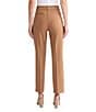 Kasper Petite Pull On Faux Fly Trousers, Color:Dark Camel - Image 2
