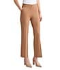 Kasper Petite Pull On Faux Fly Trousers, Color:Dark Camel - Image 3