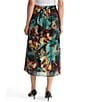 Kasper Petite Pull On Floral Midi Skirt - Image 2