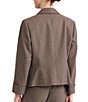 Kasper Petite Shawl Collar Houndstooth Cuffed Cardigan - Image 2