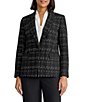 Kasper Petite Size One Button Notch Collar Blazer - Image 1