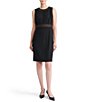 Kasper Petite Sleeveless Crepe Sheath Dress - Image 1
