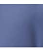Color:Blue Heron - Image 3 - Petite Solid Crepe De Chine Tie Neck Sleeveless Coordinating Blouse