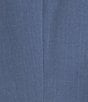 Kasper Petite Stretch Crepe Notch Collar Long Sleeve Blazer, Color:Blue Heron - Image 4