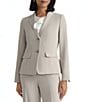 Kasper Petite Two Button Seamed Jacket - Image 1
