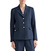 Kasper Plaid 3 Button Down Notch Collar Blazer - Image 1