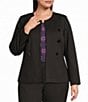 Kasper Plus Faux Double Breasted Blazer - Image 1