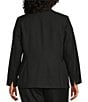 Kasper Plus One Button Notch Collar Jacket - Image 2