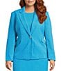 Kasper Plus One Button Notch Collar Jacket - Image 3