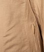 Kasper Plus Open Front Linen Jacket With Zipper Pockets - Image 3