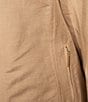 Kasper Plus Open Front Linen Jacket With Zipper Pockets - Image 6