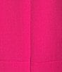 Kasper Plus Size Crepe Cap Sleeve Princess Seam Sheath Dress, Color:Pink Perfection - Image 3