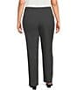 Kasper Plus Size Washable Flat Front Trousers - Image 2