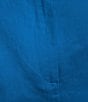 Color:Rivera - Image 4 - Plus Size Linen Blend Fly Front Elastic Back Pant