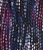 Kasper Plus Size Twist Front Printed Jersey Blouse - Image 4