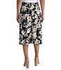 Kasper Printed Midi Flared Skirt - Image 2