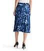 Kasper Printed Midi Flared Skirt - Image 2