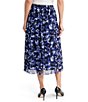 Kasper Pull On A-Line Midi Skirt - Image 2