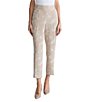Kasper Pull On Embroidered Pant - Image 1