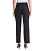 Kasper Pull On Faux Fly Crepe Trouser Pants, Color:Black - Image 2