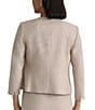 Kasper Seamed Tweed Jacket With Patch Pockets - Image 2
